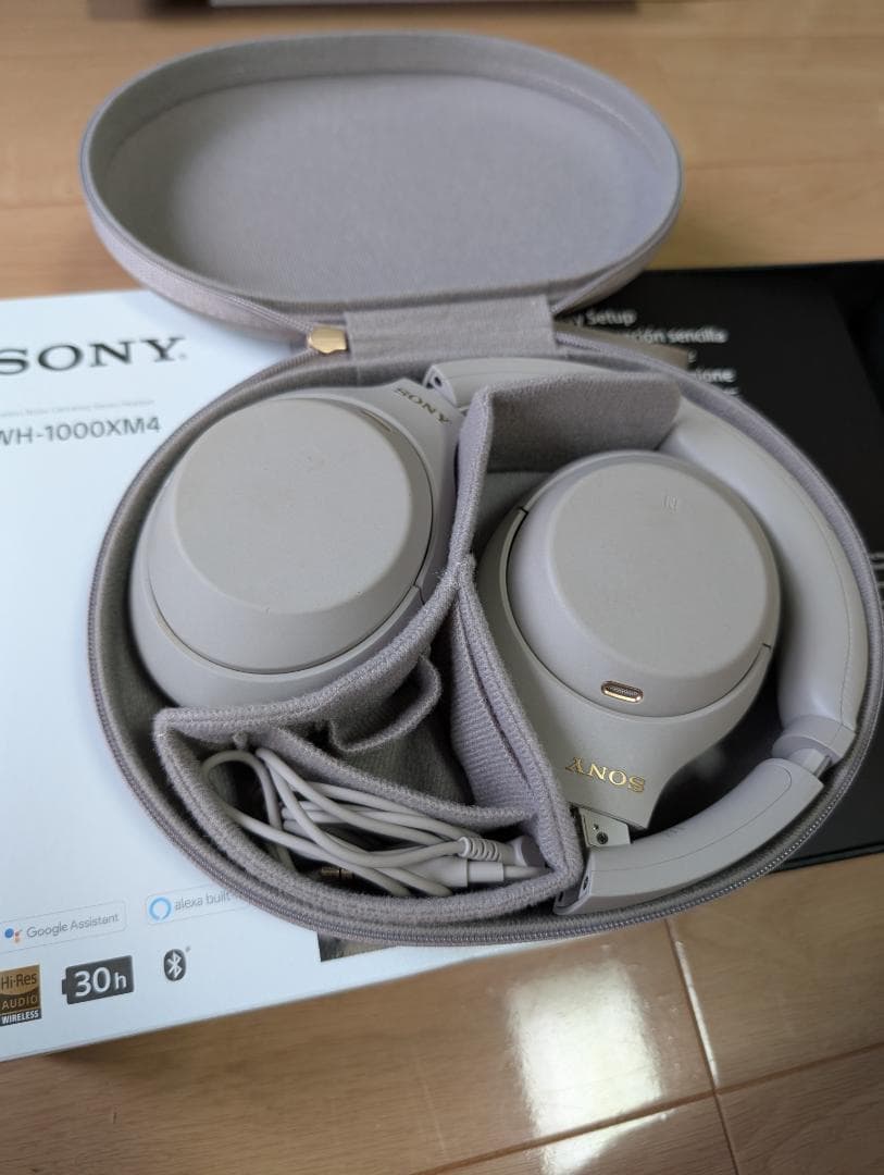SONY ワイヤレスヘッドホン WH-100XM4ノイズキャンセリング