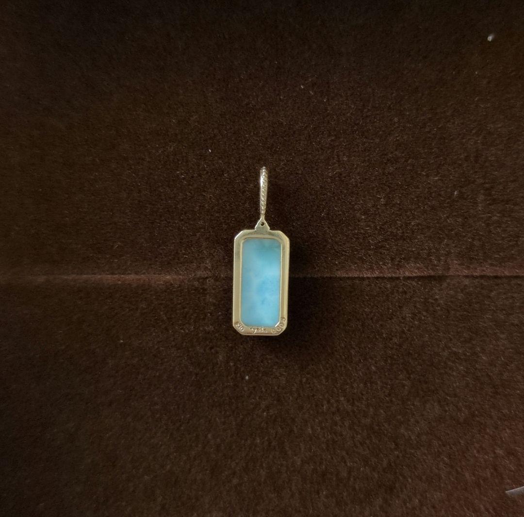 coo-ちゃん　アガット　K10　ラリマーチャーム