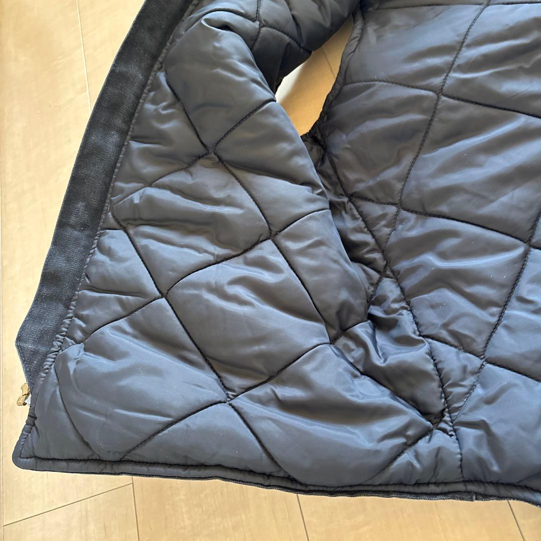 カーハート ダックベスト ブラック X-L tall USA製 01年製 腰ゴム