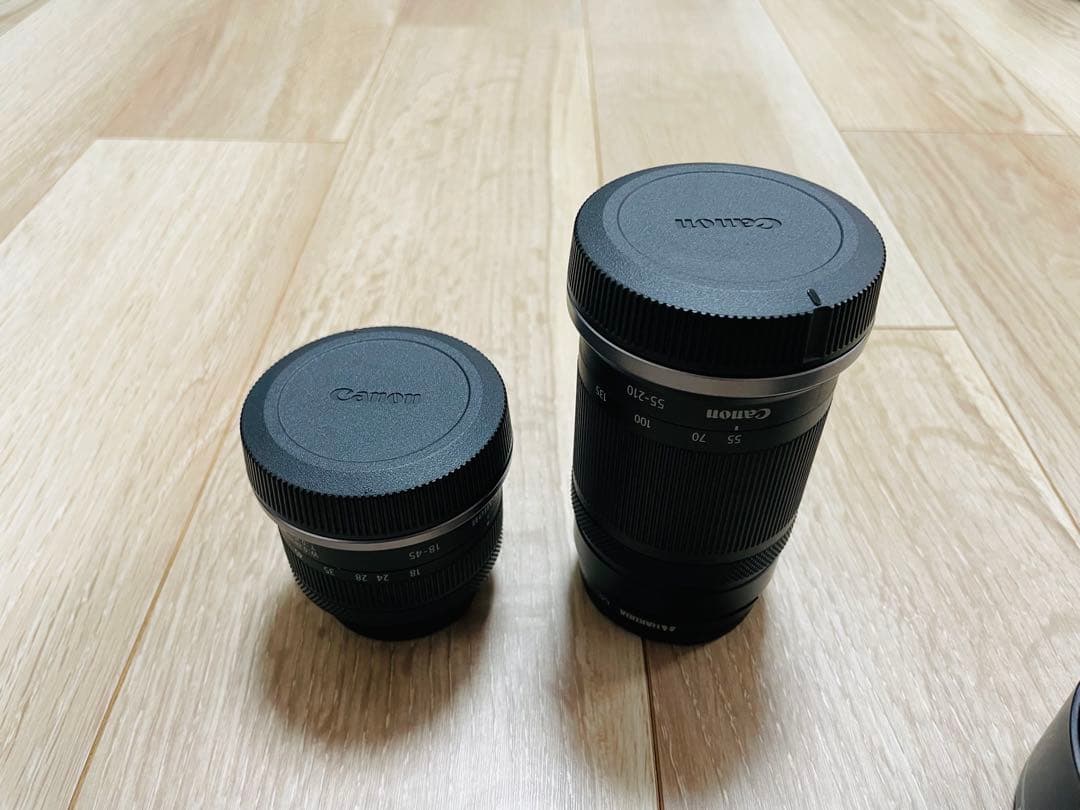 Canon キヤノンRF 18-45mm・55-210mm ズームレンズ