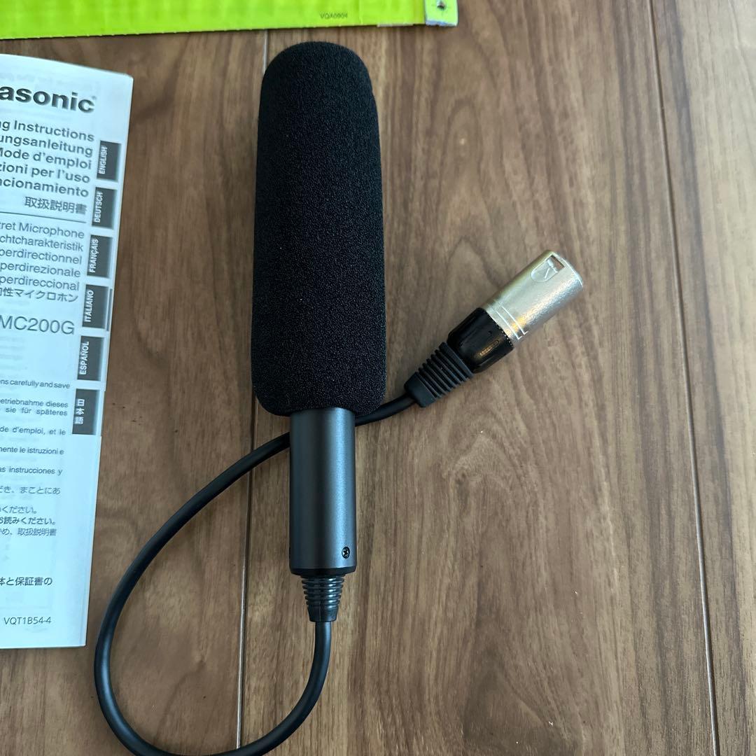 Panasonic AG-MC200G microphone マイクロホン