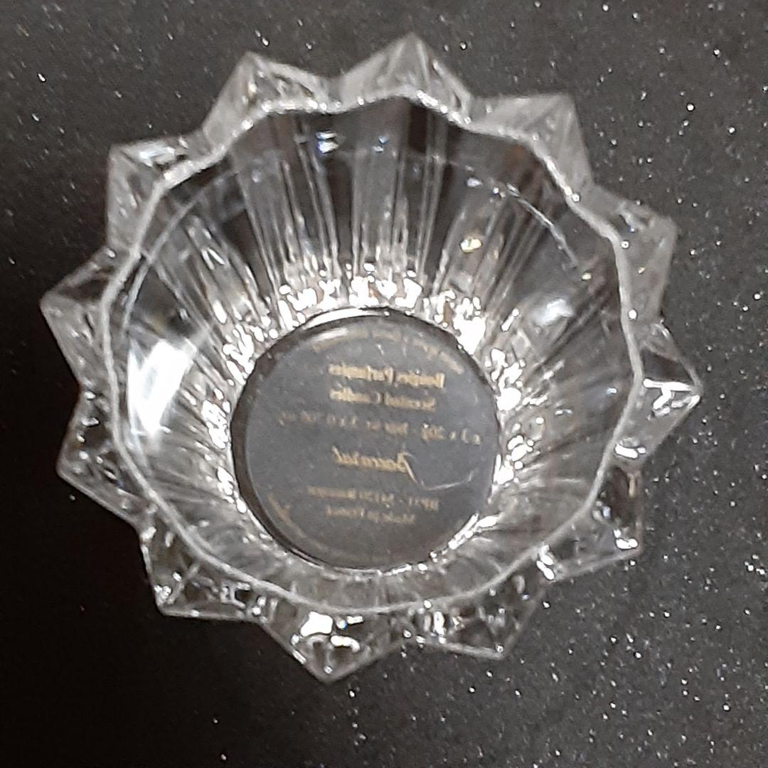 完全未使用品　希少　バカラ　キャンドルホルダー　箱に難ありますが中身は新品です