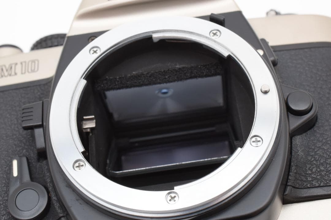 超美品　NIKON ニコン FM10 フィルムカメラ　モルト新品交換済 M733