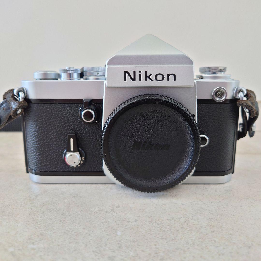 ニコン F2アイレベルbody シルバー フィルム一眼レフカメラ おまけ付き