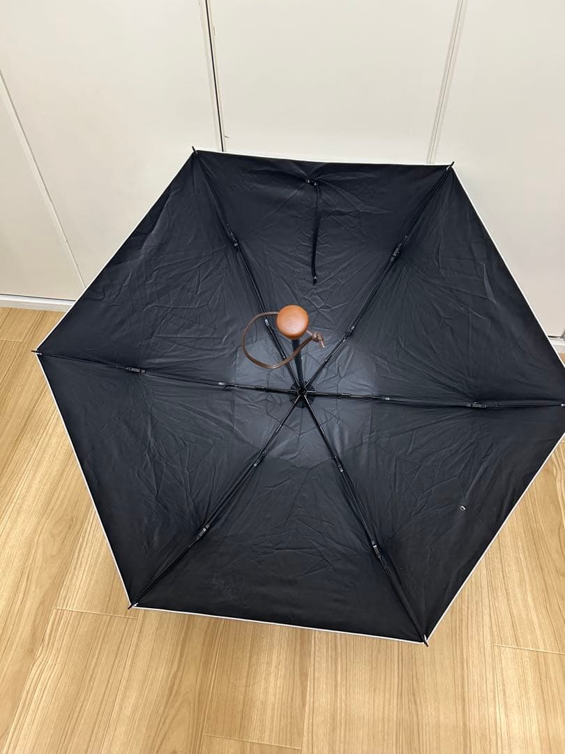 サンバリア 折りたたみ日傘 ３段折 チェック