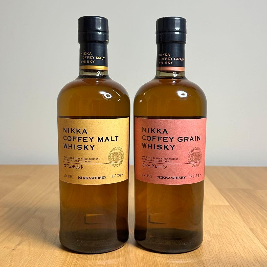 ニッカ　カフェモルト　カフェグレーン　700ml×2本　国内正規品