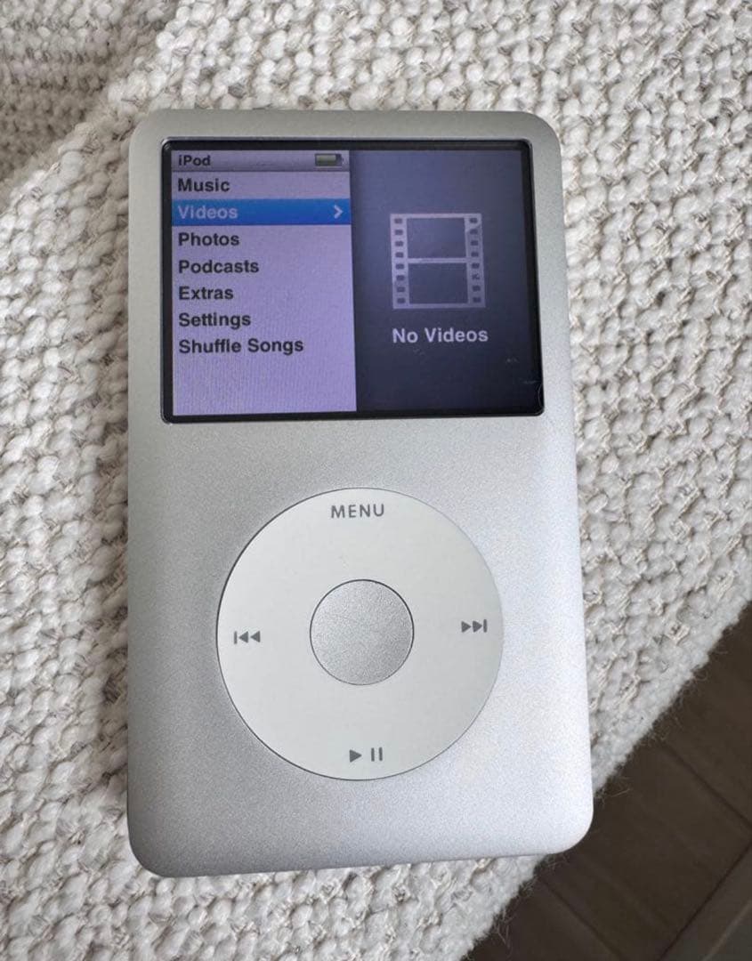 極美品 iPod classic A1238 120GB 新品電池 パネル