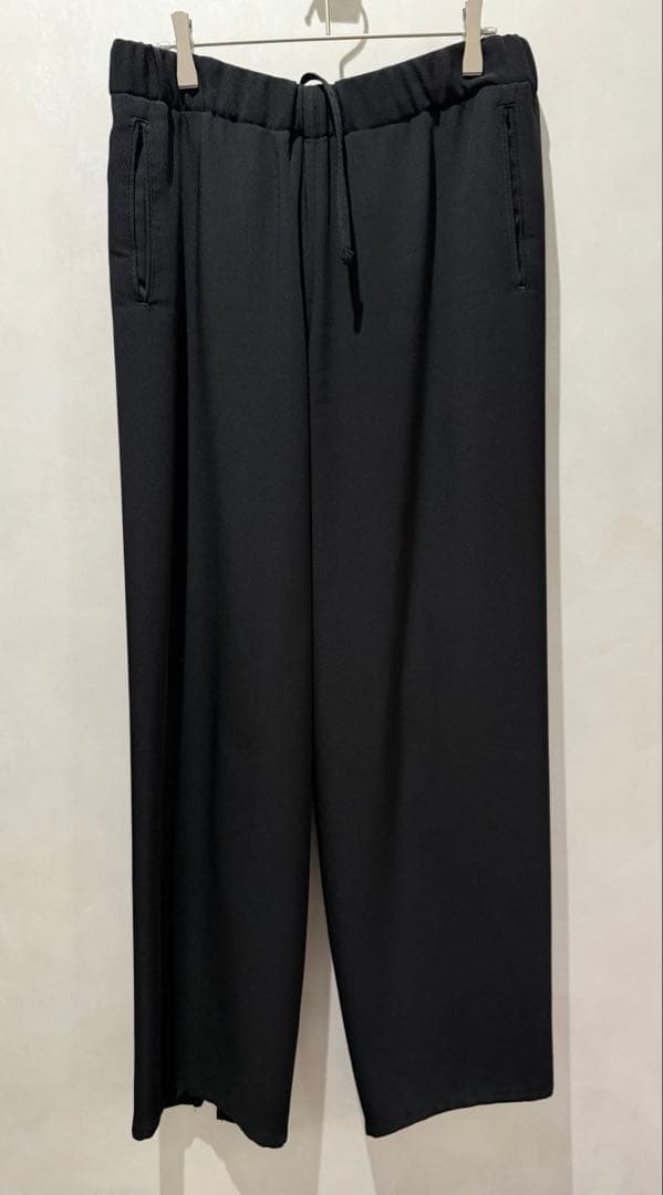 美品！OVERCOATトリコチン ワイドパンツ M1