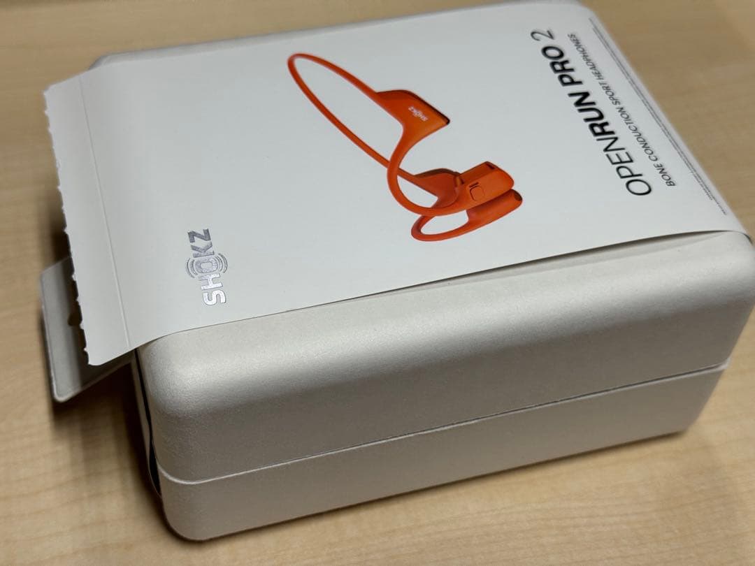 SHOKZ OPENRUN PRO 2 オレンジ 骨伝導イヤホン オープンイヤー