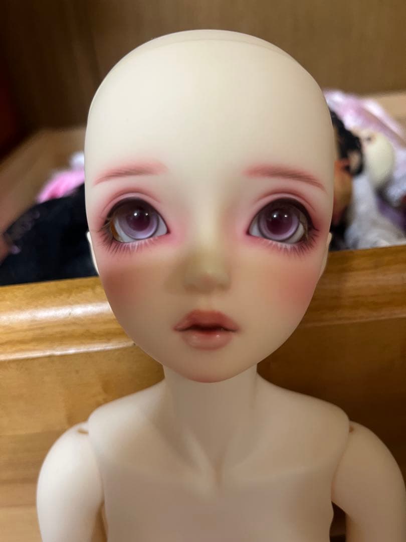 ボークスSDGr女の子ヘッド86番ホワイト肌