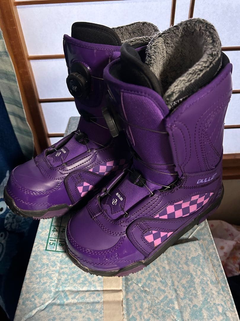 SUBスノーボードブーツ 紫色 女性用
