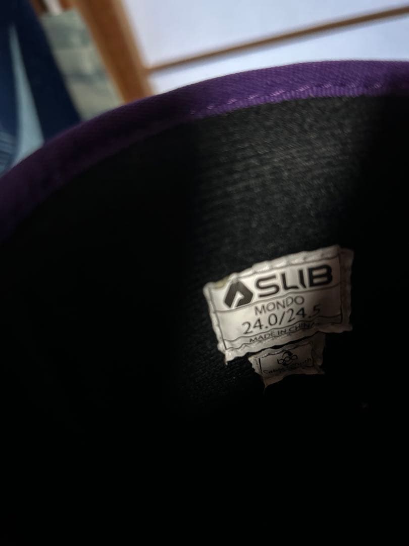 SUBスノーボードブーツ 紫色 女性用