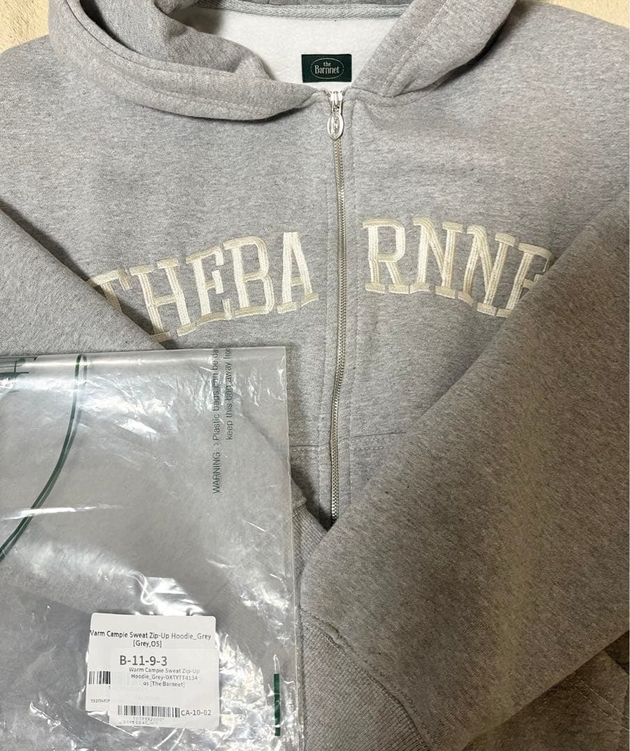 トップス Warm Campie Sweat Zip-Up Hoodie