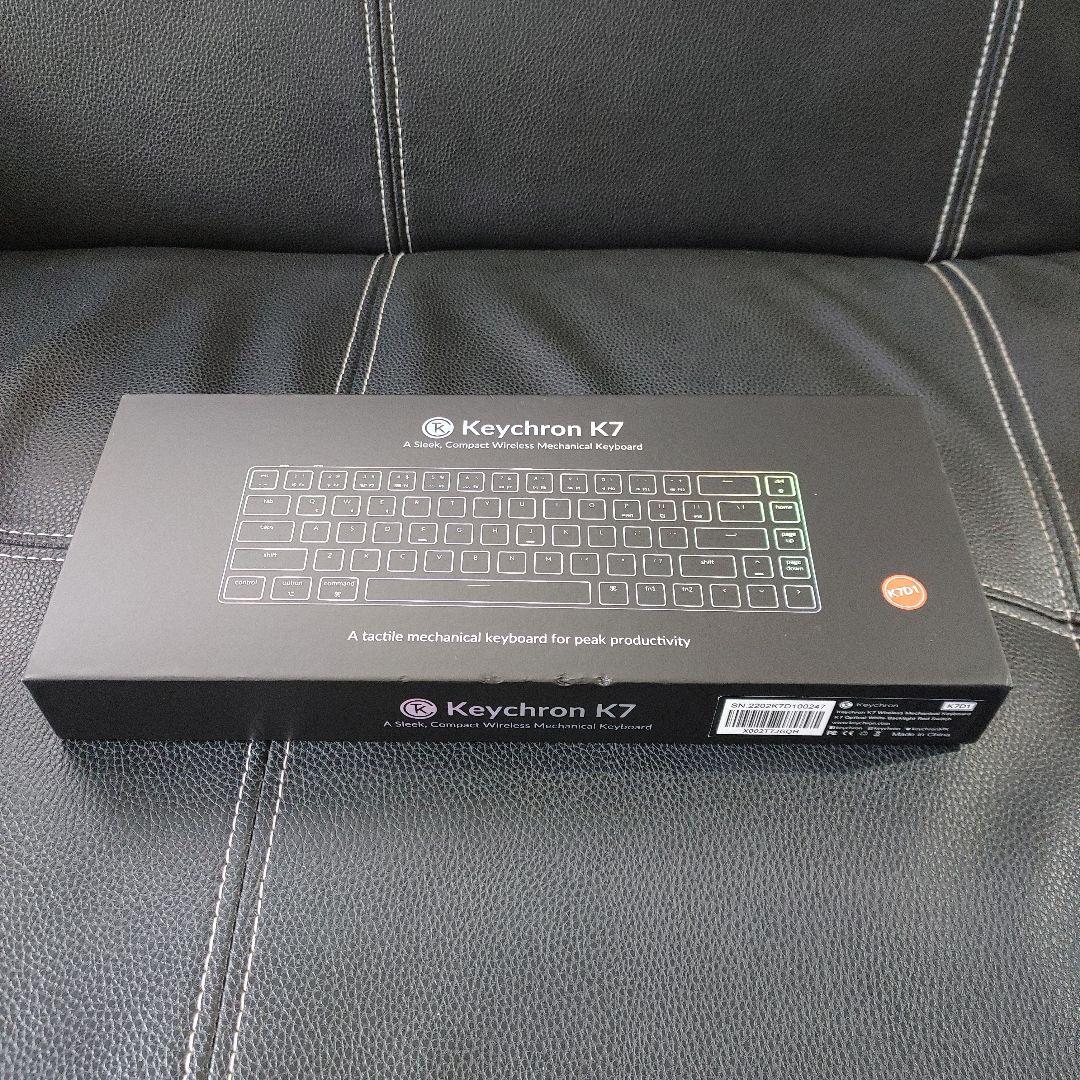 【未使用】Keychron K7 ワイヤレス・メカニカルキーボード