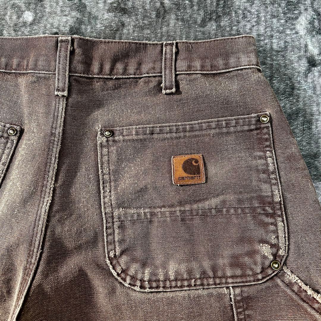 極上クラッシュ ダック地 良フェード レザータグ スペシャル ゆるだぼ 一点物