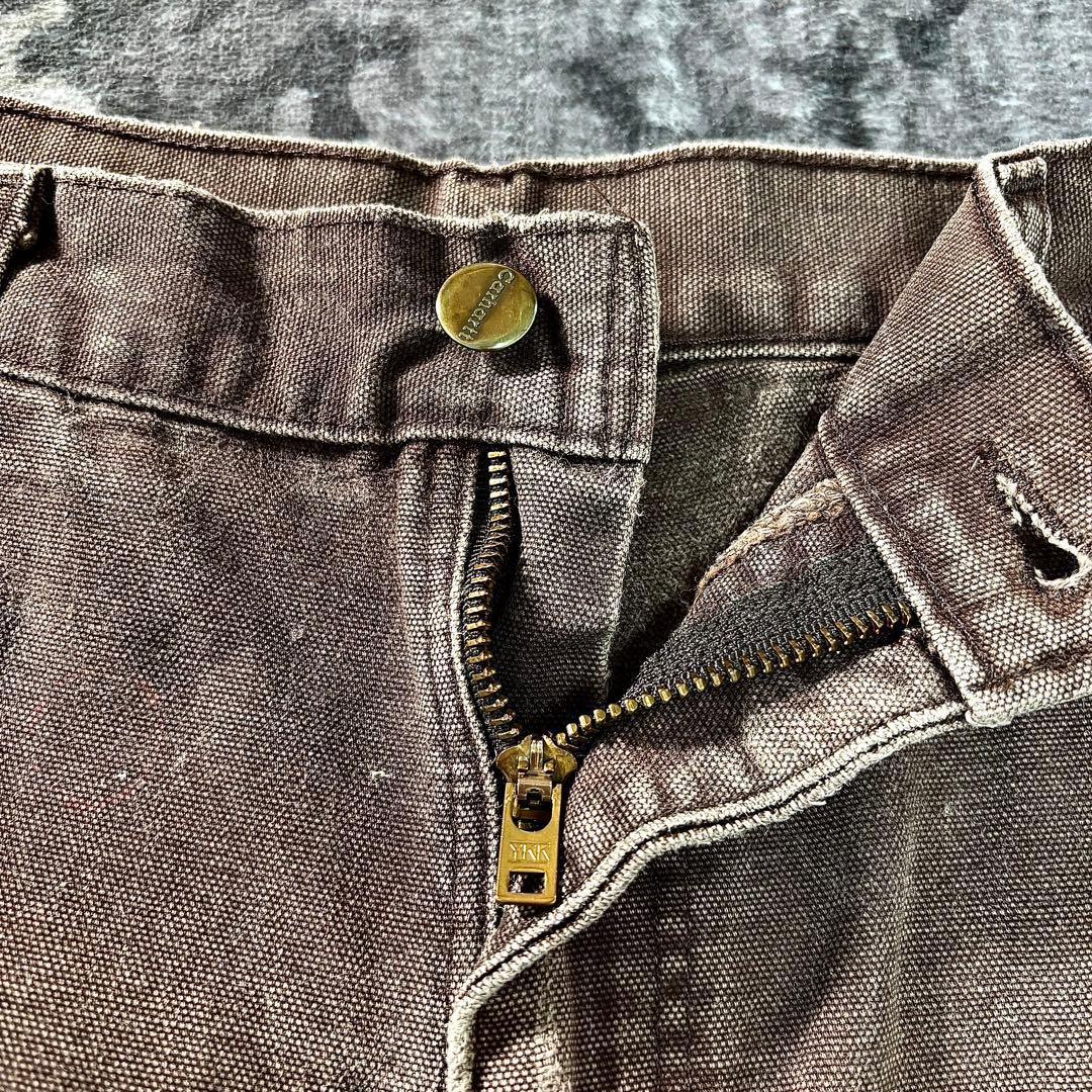 極上クラッシュ ダック地 良フェード レザータグ スペシャル ゆるだぼ 一点物