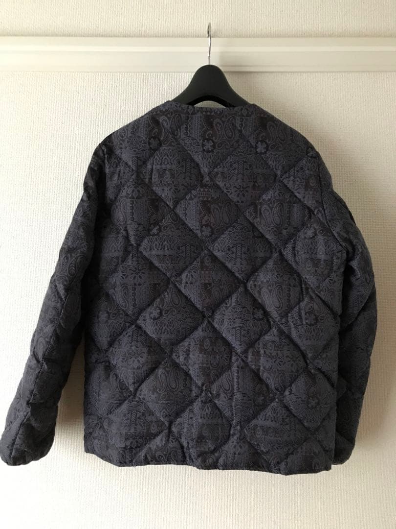 ニードルス　S ブルゾン　needles ペイズリー　総柄　ダウンジャケット