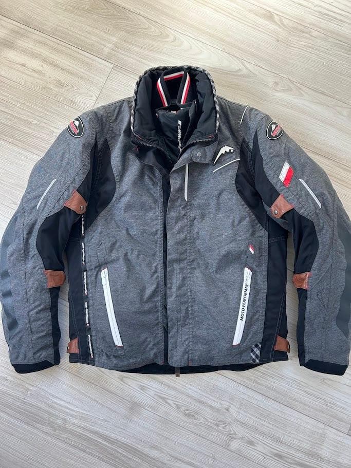 KUSHITANI クシタニ K-2659 ヴィターレジャケット グレー LL