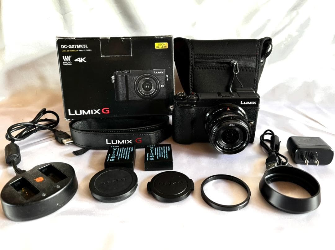 LUMIX DC-GX7MK3L レンズ名品ライカDGレンズ15 mm／F1.7