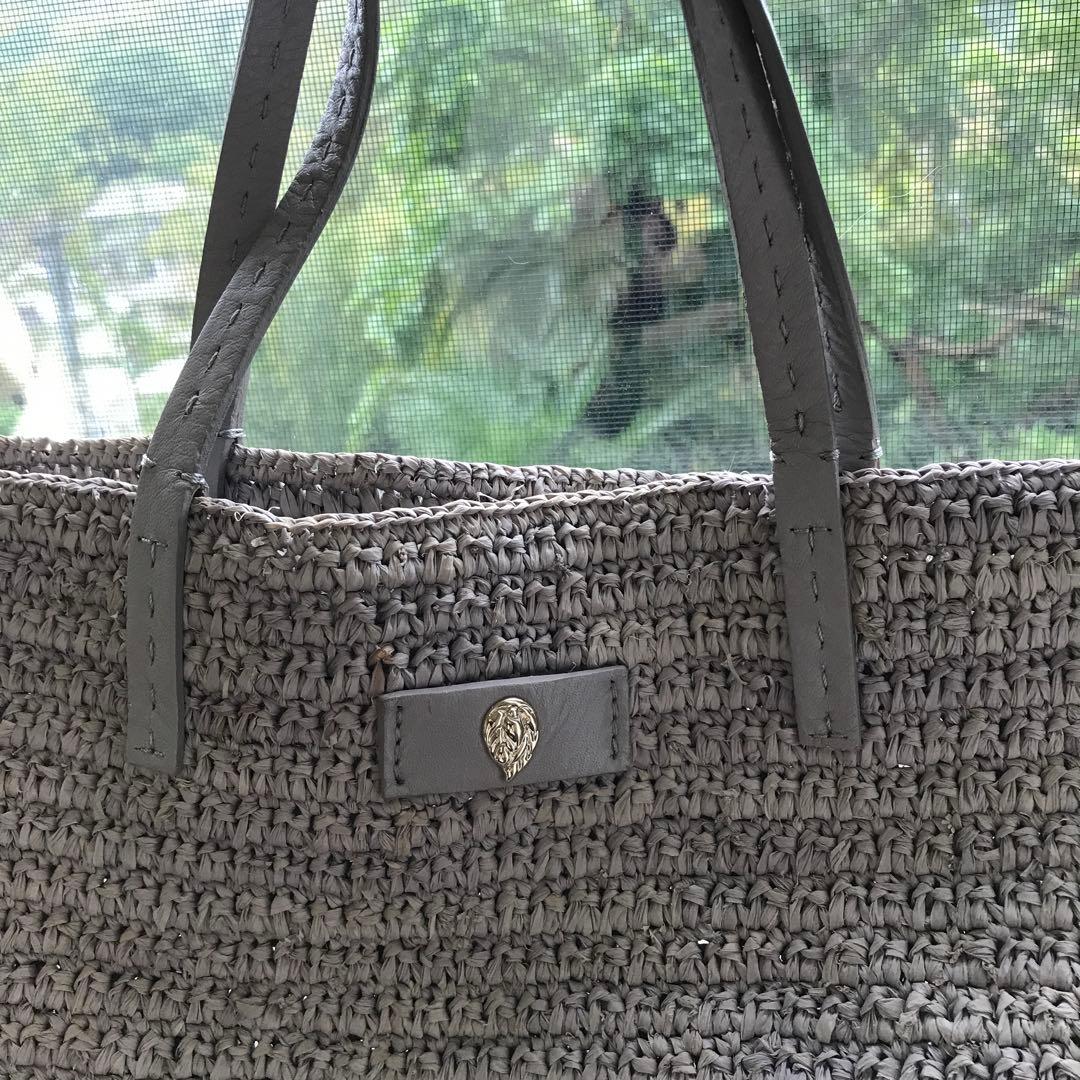 美品ヘレンカミンスキーDavolettaラフィアバッグ