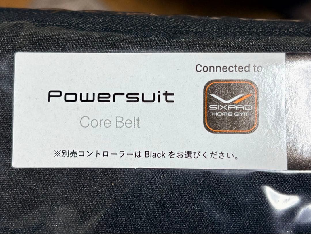 SIXPAD Powersuit Core Belt M ブラック