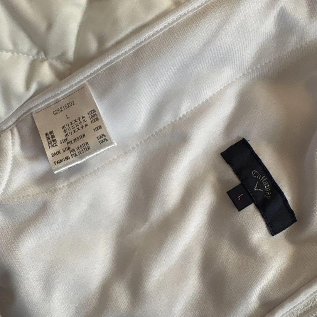 キャロウェイ⭐︎スターストレッチ袖取り外し　中綿ブルゾンL