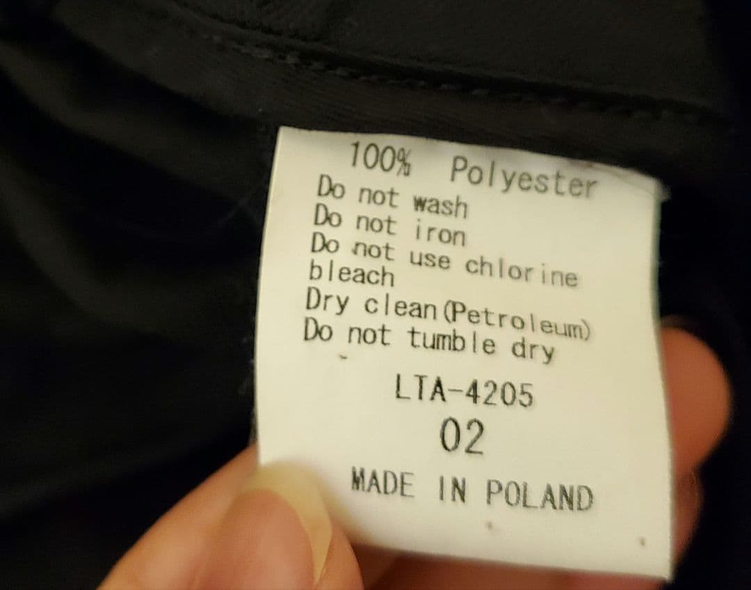 タトラス　定番　モッズコート　ブラック02 M