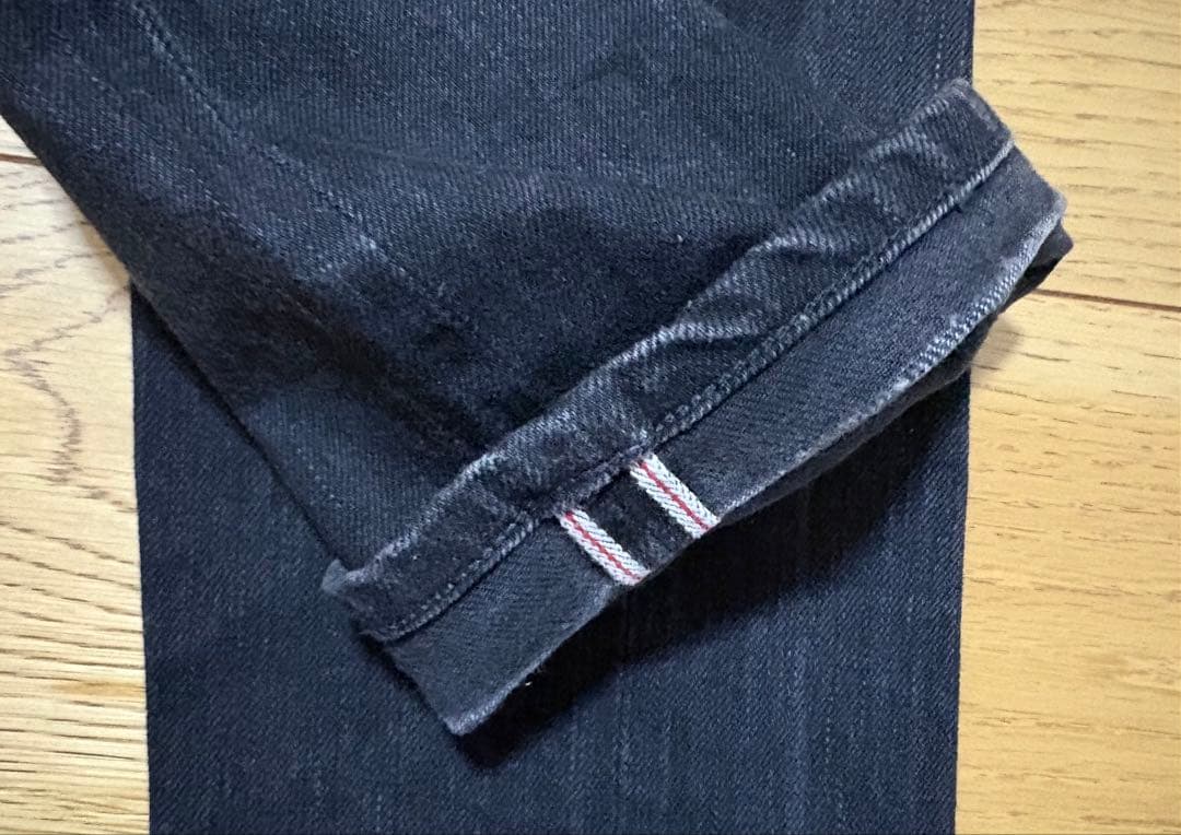 MINEDENIM マインデニム Standard Slim ブラック