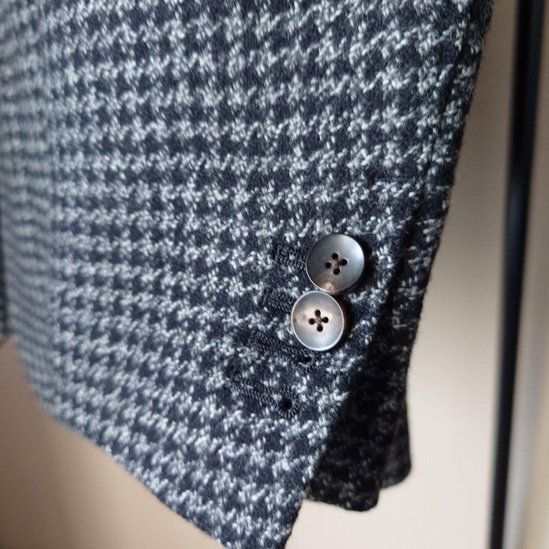 ikko様 LARDINI ハウンドトゥース ジャケット46 イタリア製