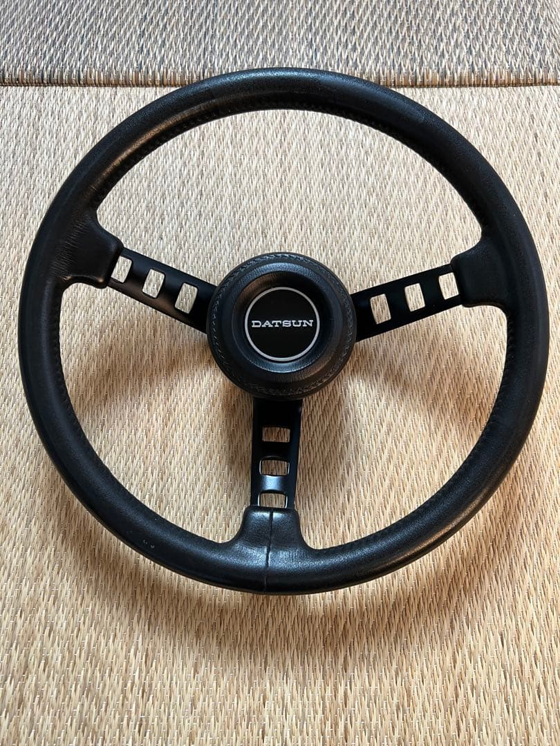 【とむさん専用】フェアレディZ s30 ダットサンコンペハンドル当時物(中古品)