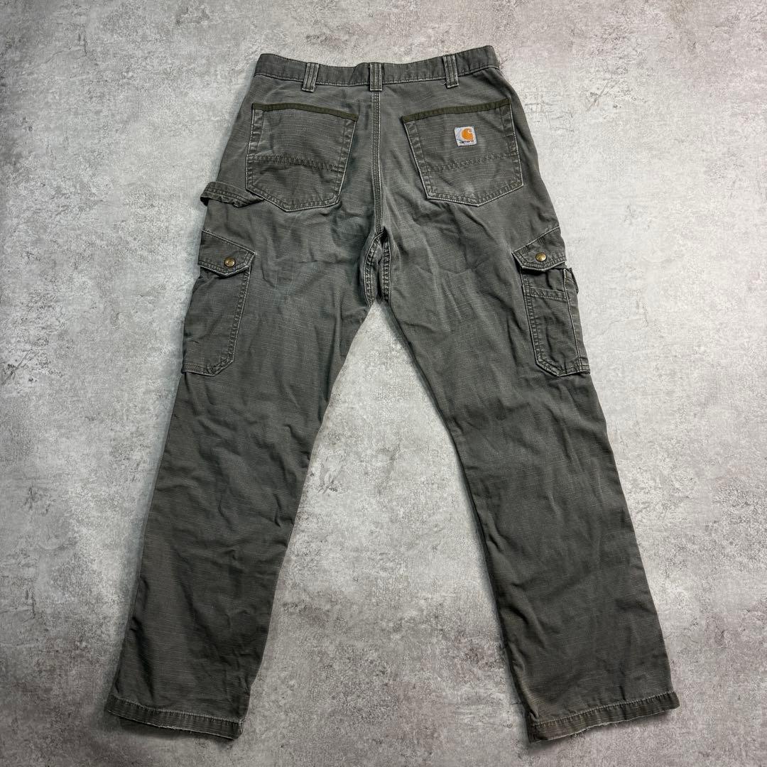 雰囲気◎希少■カーハート【32×32】ダブルニー カーゴ ペインターパンツ