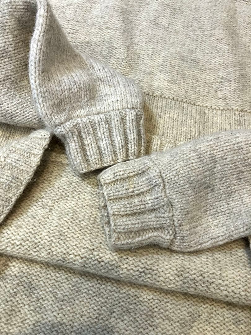 ⭐️希少　45rpm ノースマリンドライブ モックネックニット XL アイボリー