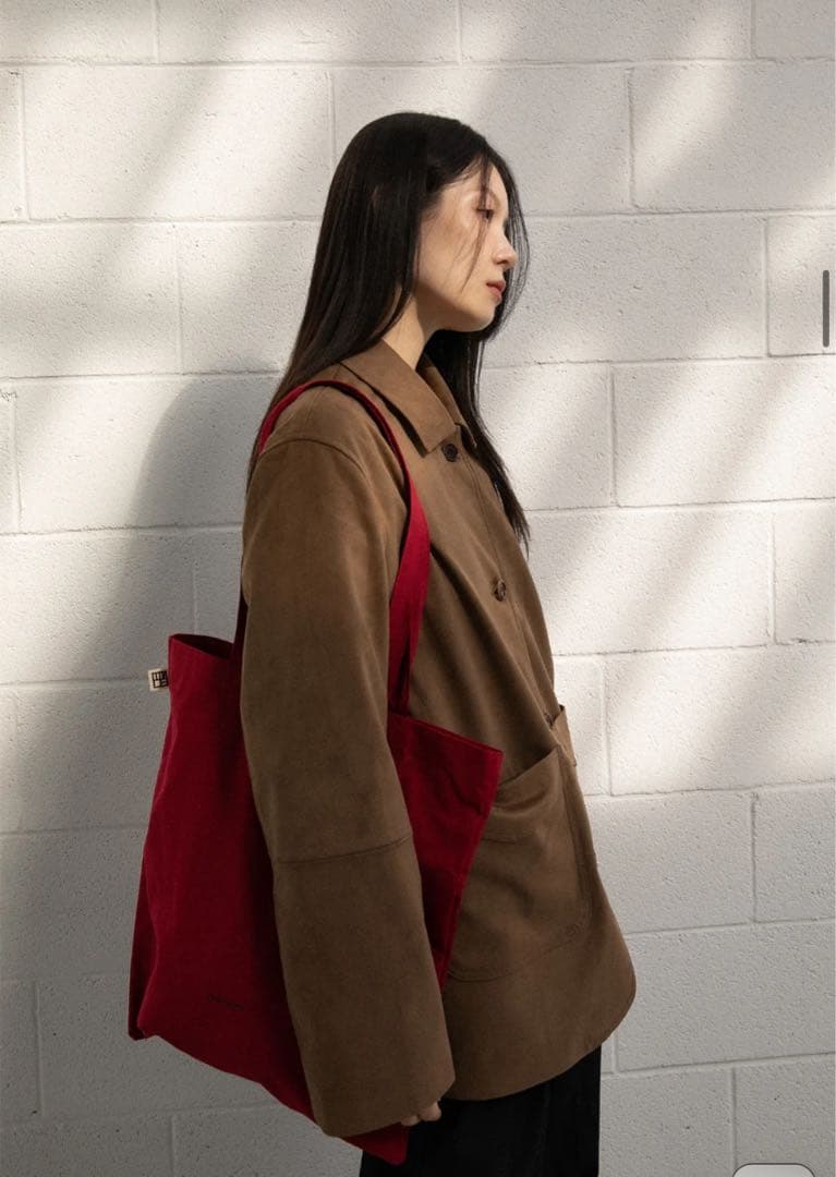 OHOTORO/ Henry Suede Jacket ベージュ