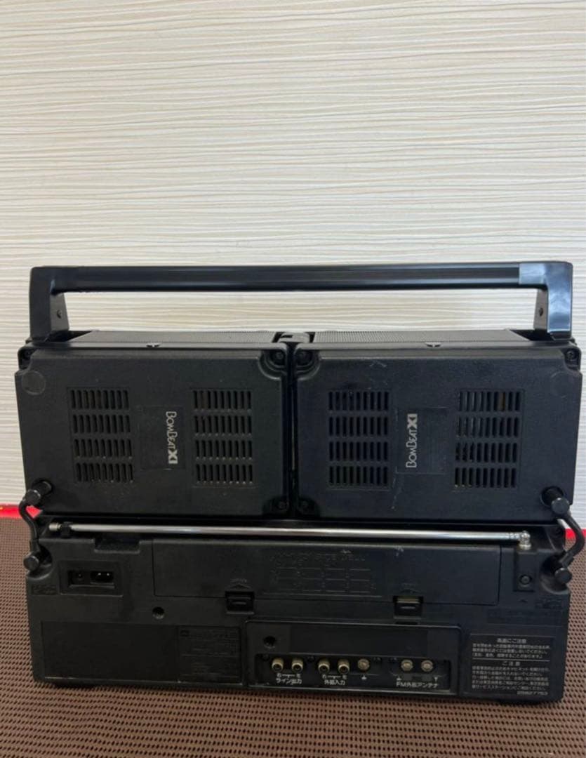 説明書付き希少東芝ボムビート ラジカセ RT-8700S メンテナンス済み動作品