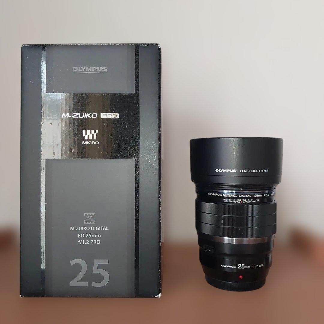 元箱付！OLYMPUS 25mm f1.2 proレンズ