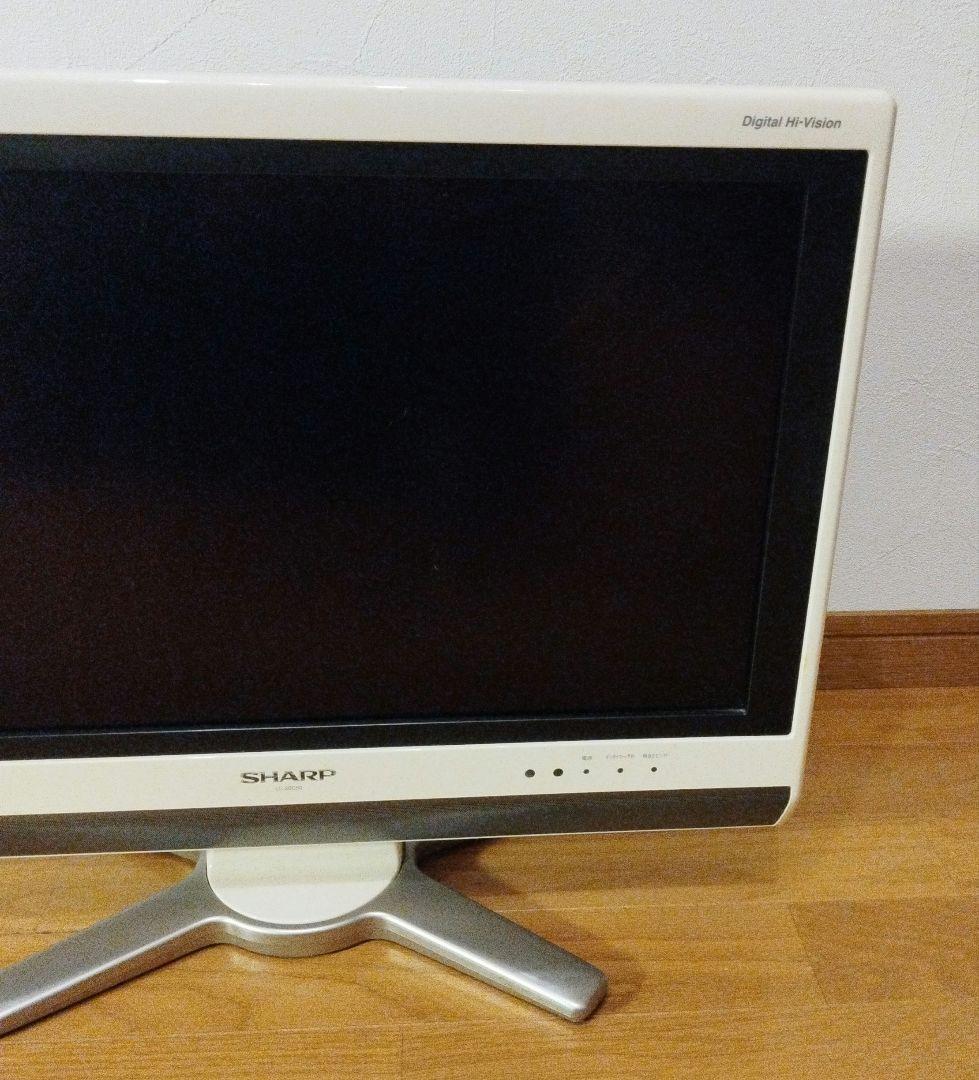 SHARP 20V型 液晶テレビ LC-20D50 AQUOS 2009年製 ④