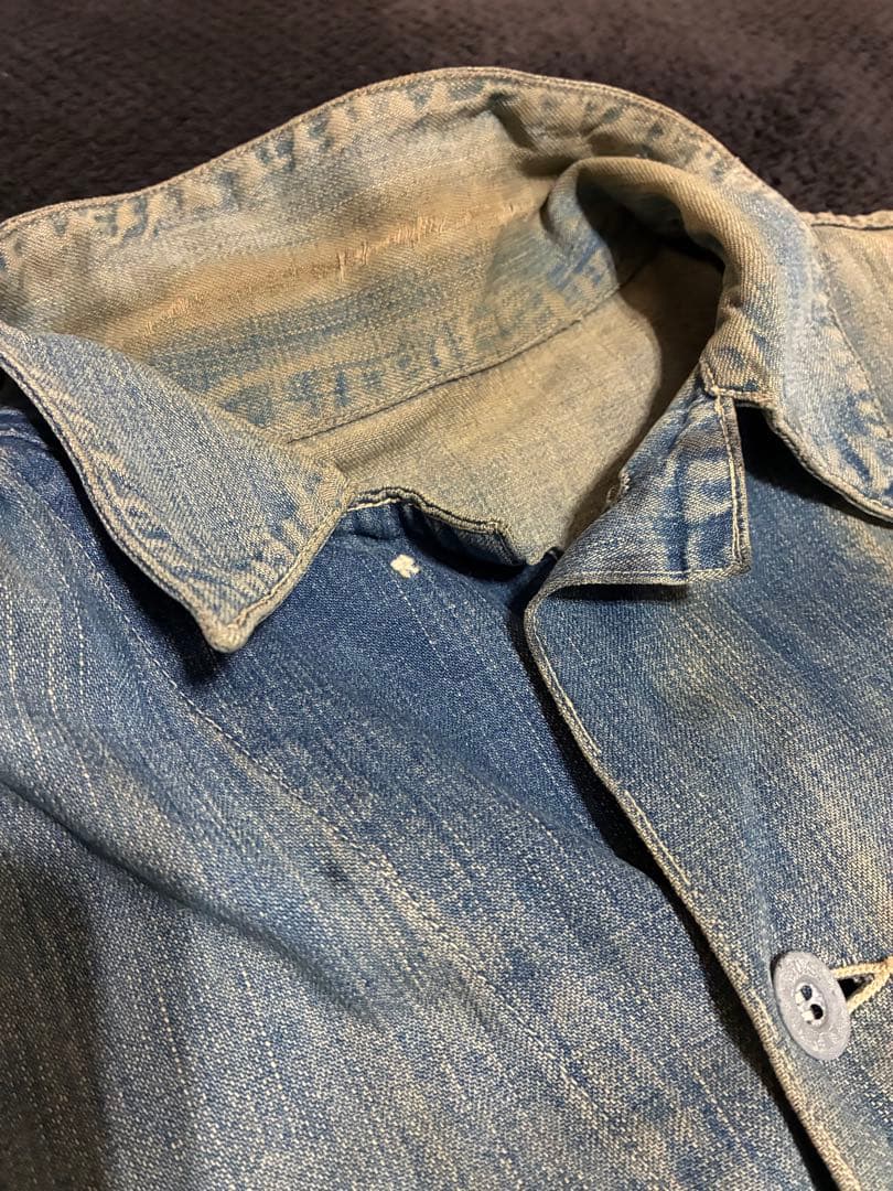 40sカバーオール＆BLUEBELLデニムジャケットセット販売