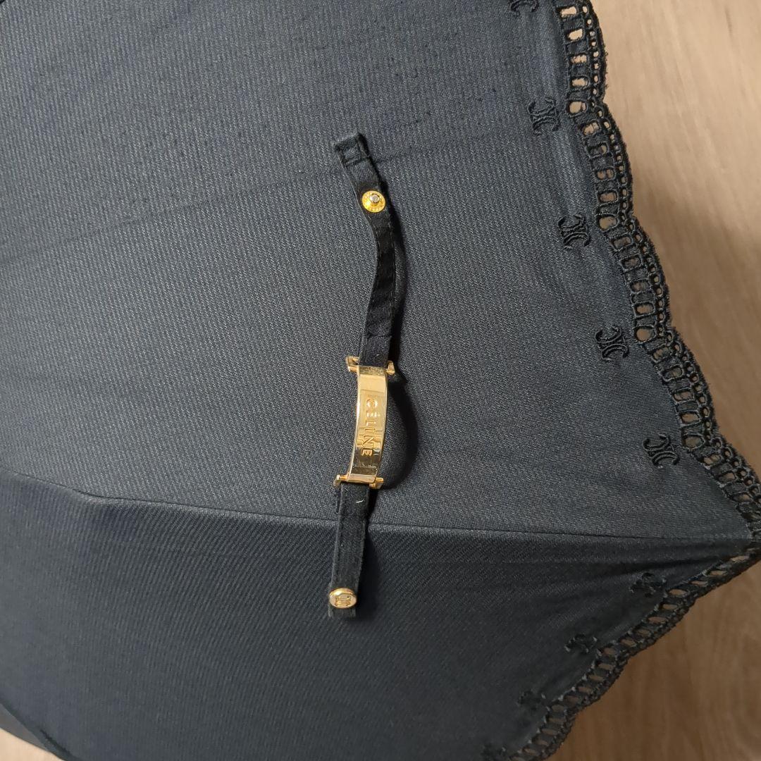 CELINE　セリーヌ　黒日傘