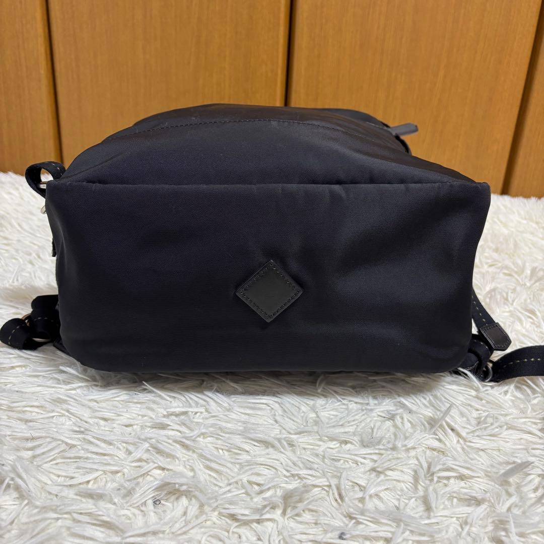 ダンヒル ガーズマン リュック バックパック A4可 大容量 黒 2層 近年