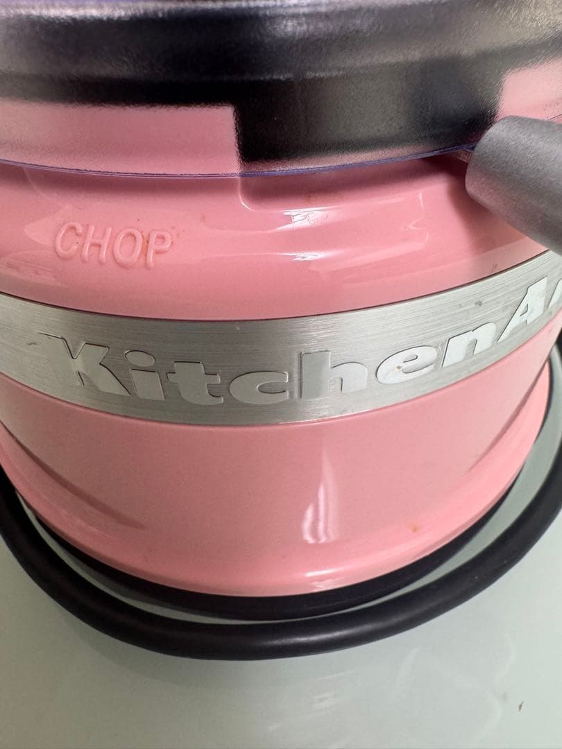 キッチンエイド・フードプロセッサー3.5カップ　ピンク