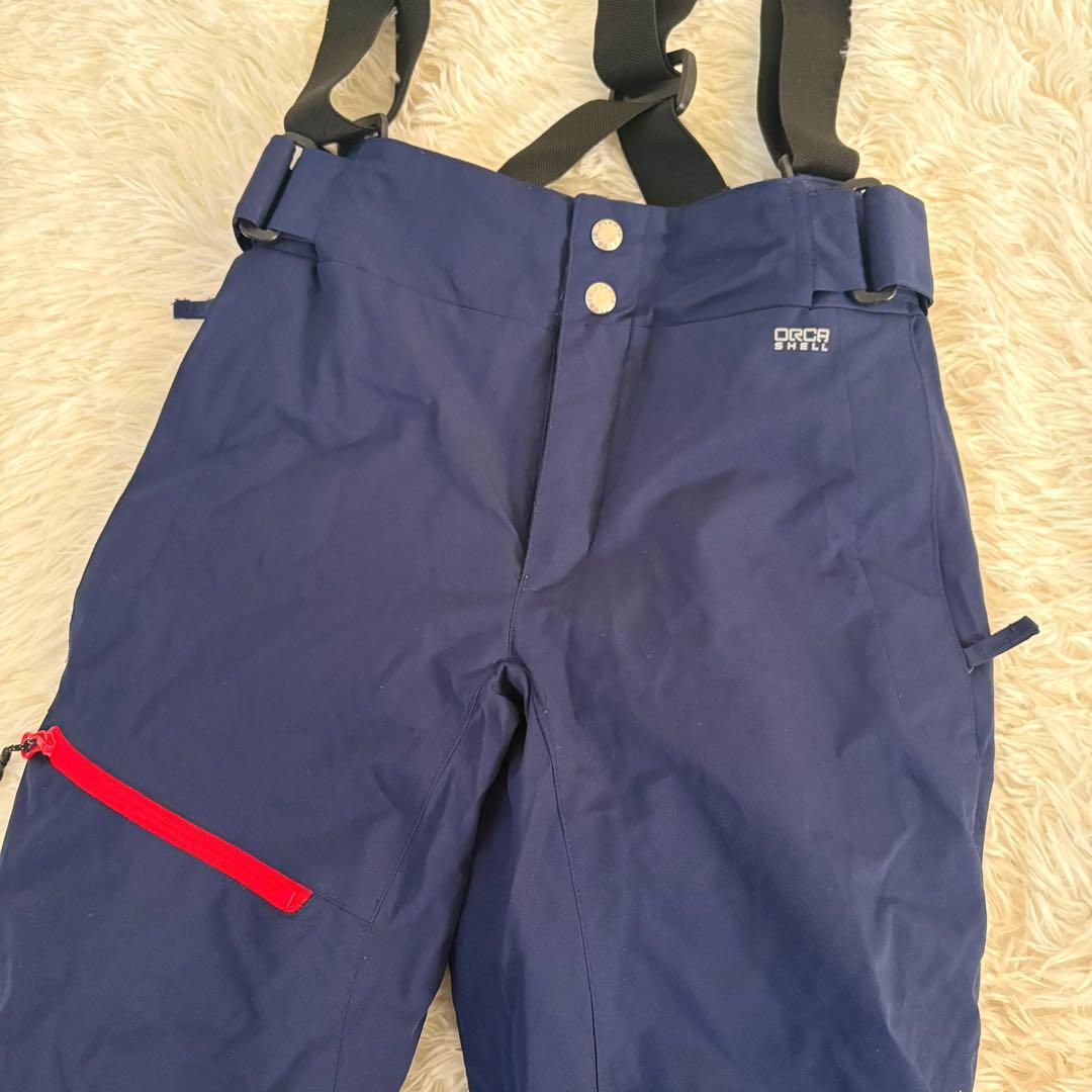 美品☆Phenix フェニックス　スキーウェア上下　スノボ　レッド　紺　Mサイズ