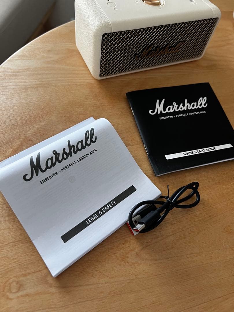 Marshall ワイヤレススピーカー(ホワイト)箱あり★