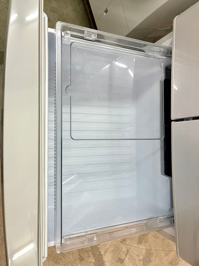 2016年式 455L シャープ 6ドア冷蔵庫 SJ-PF47B-S