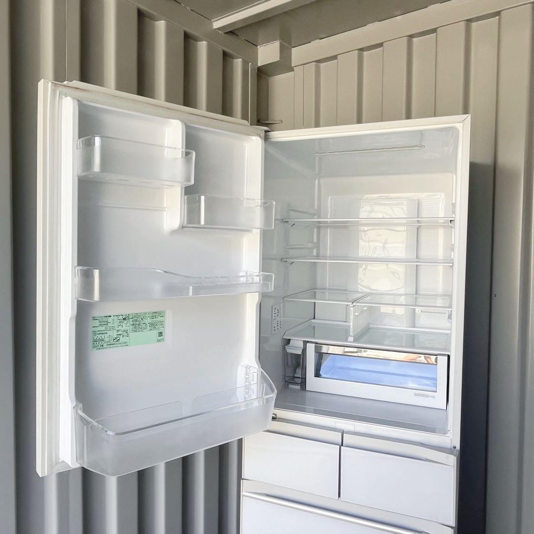 178取付無料！日立まるごとチルド 高性能シンプルホワイト5ドア冷蔵庫！