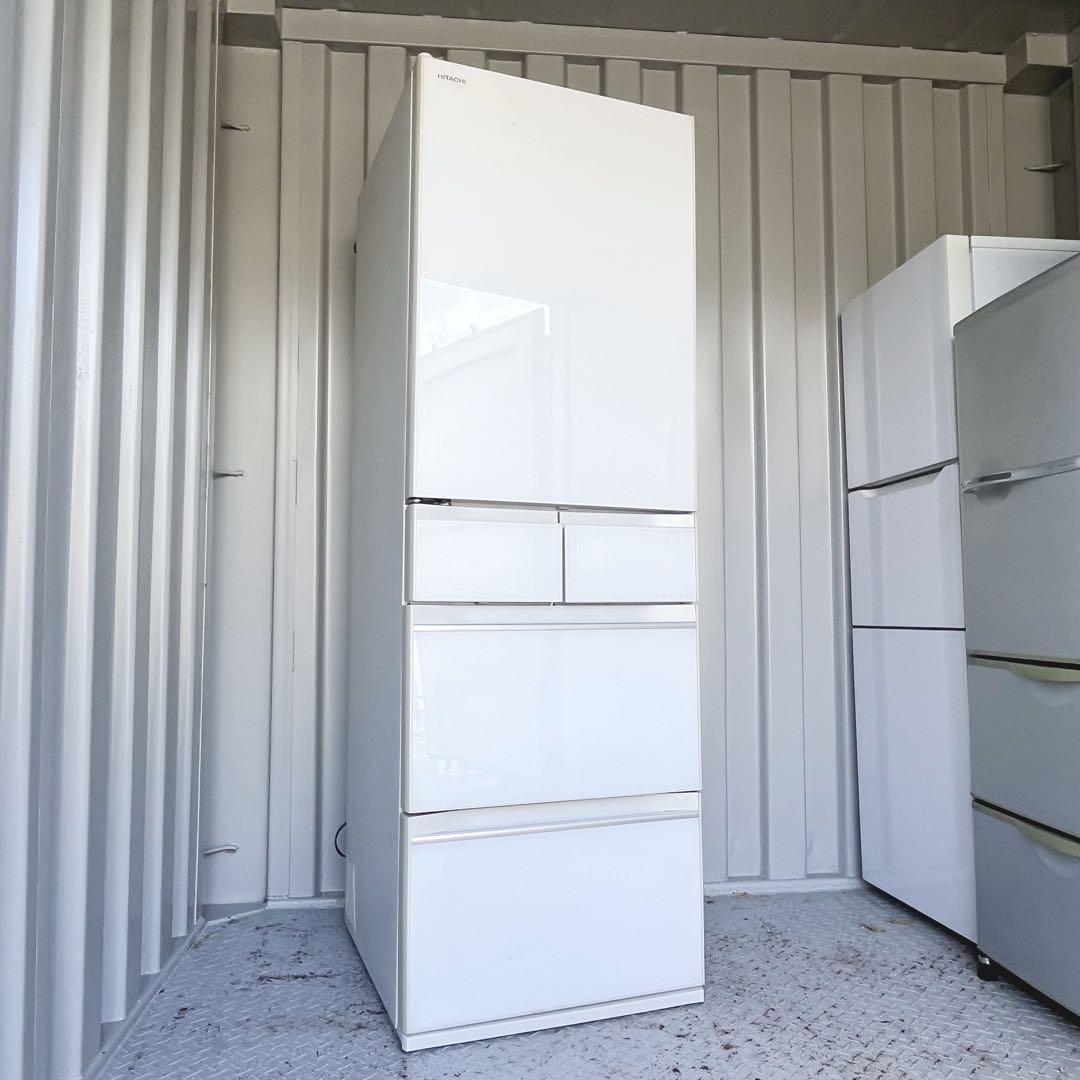 178取付無料！日立まるごとチルド 高性能シンプルホワイト5ドア冷蔵庫！
