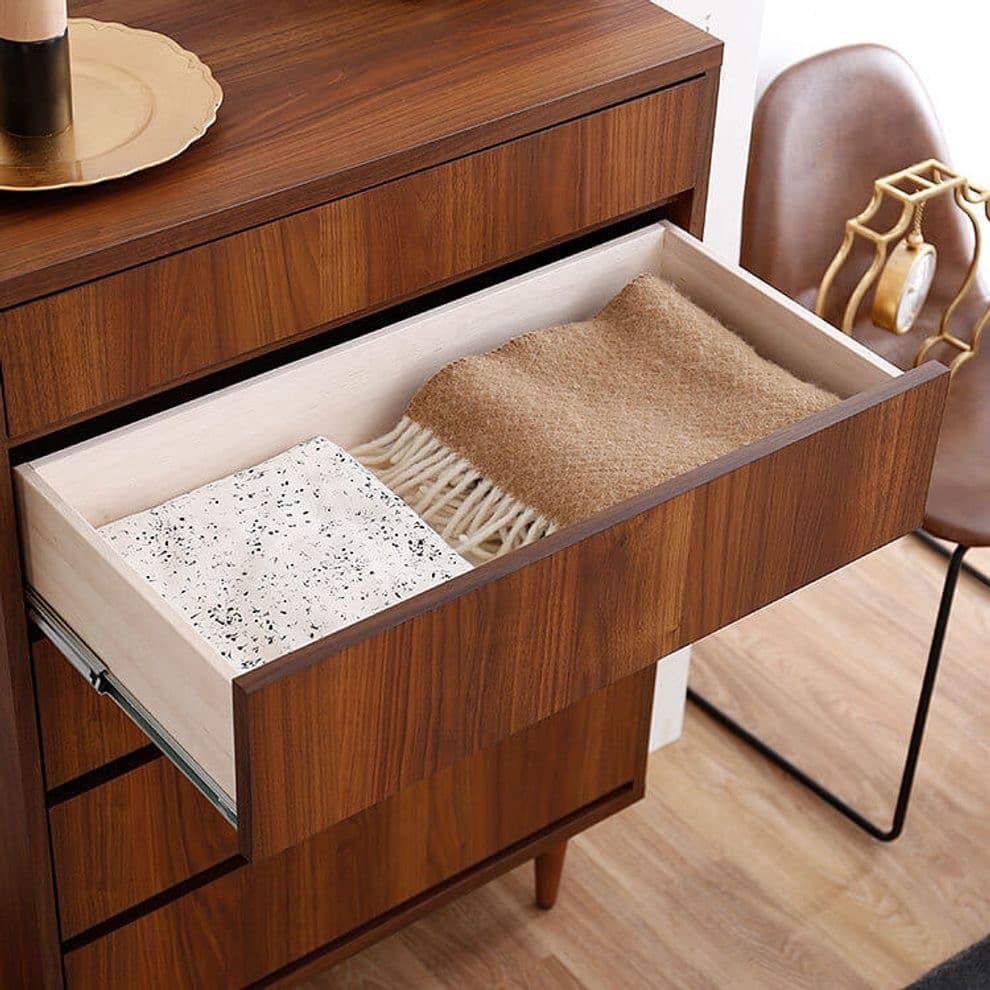 ナチュラルウッド ミッドセンチュリーキャビネット