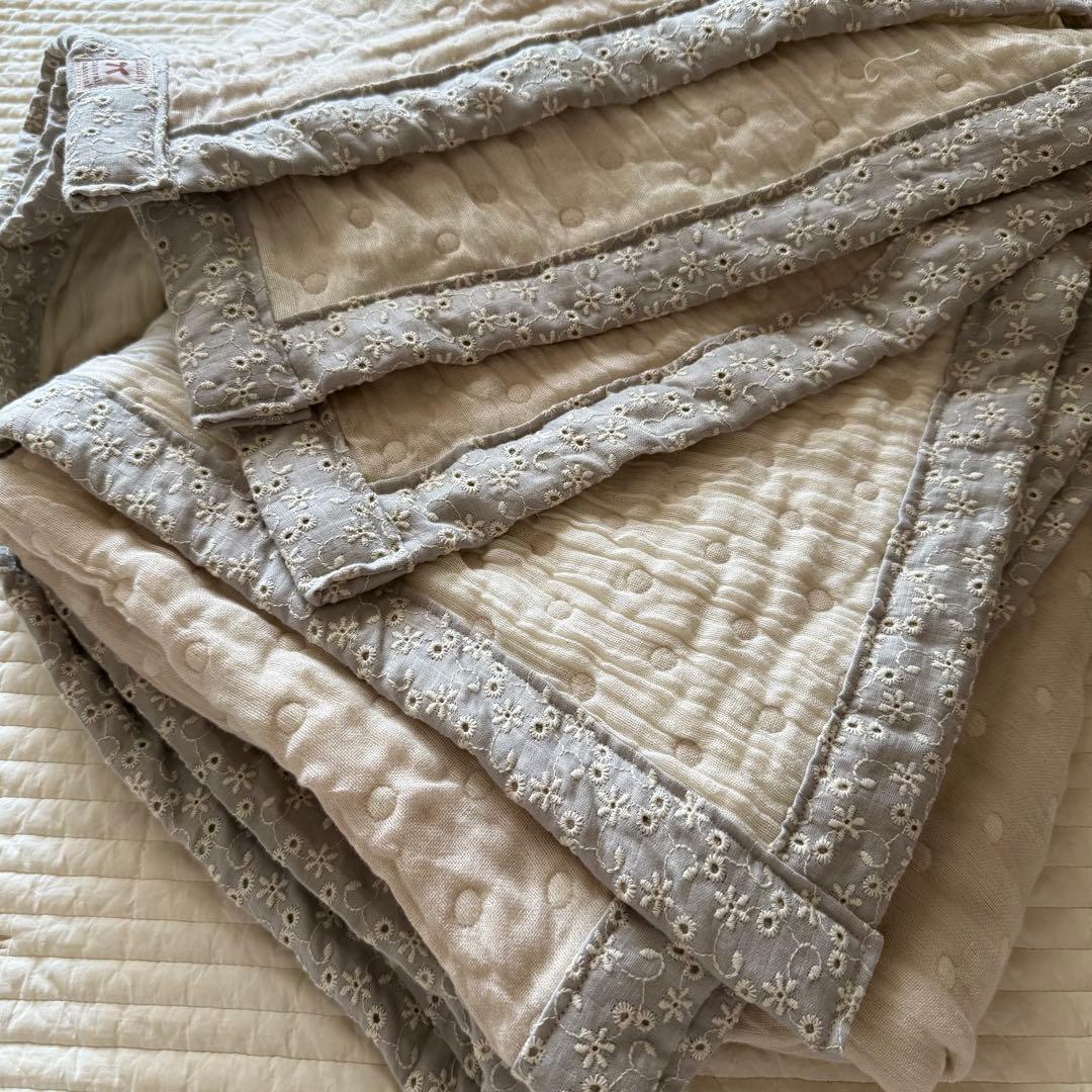 もけもけ様❤確認ページ　ハンドメイド　ガーゼケット　ブランケット