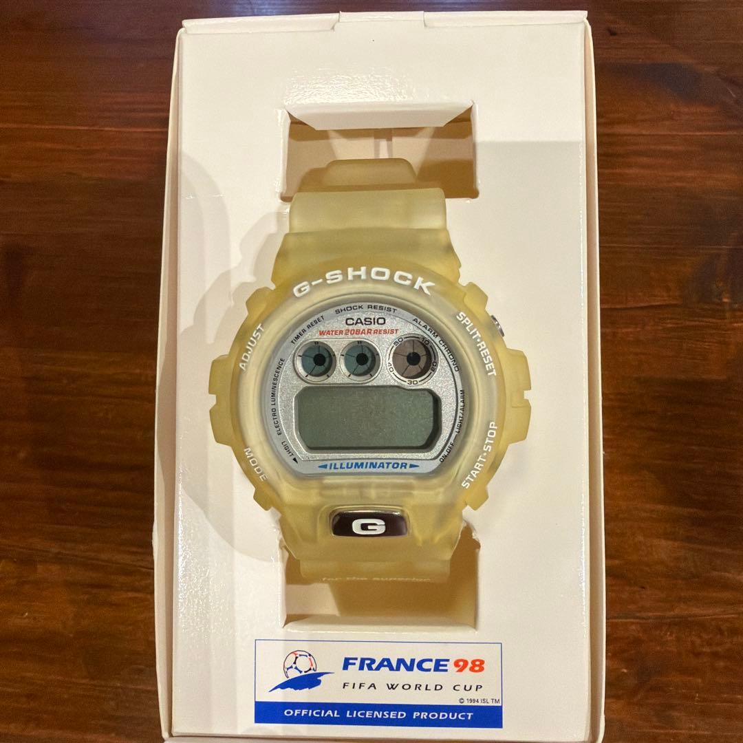 CASIO G-SHOCK FRANCE 98 FIFA WORLD CUP限定