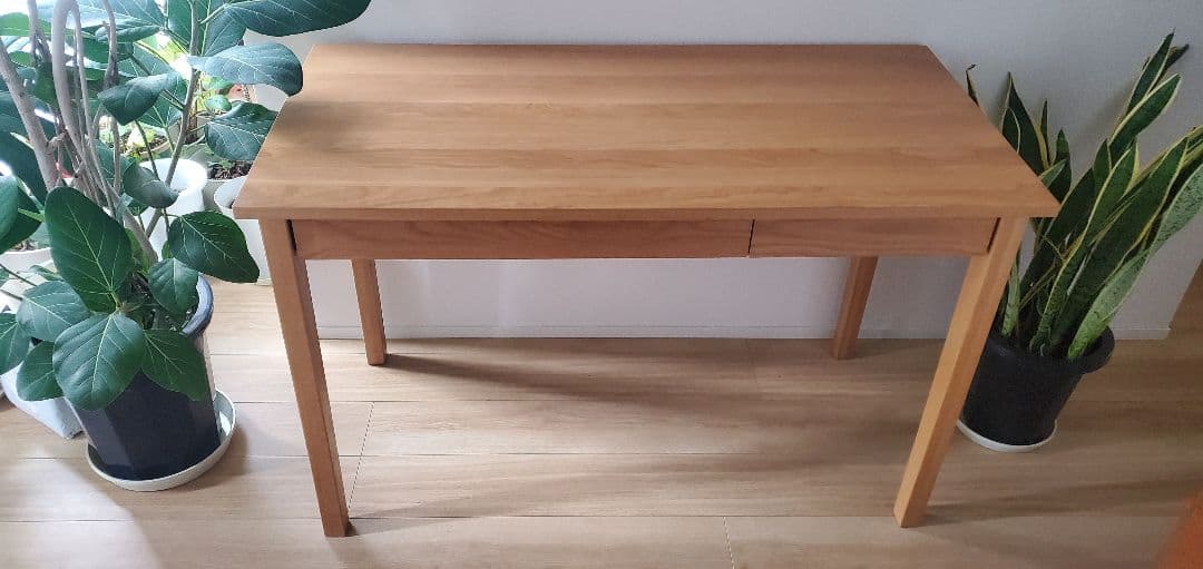 無印良品　オーク　デスク&チェア