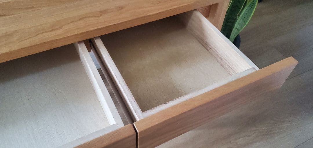 無印良品　オーク　デスク&チェア